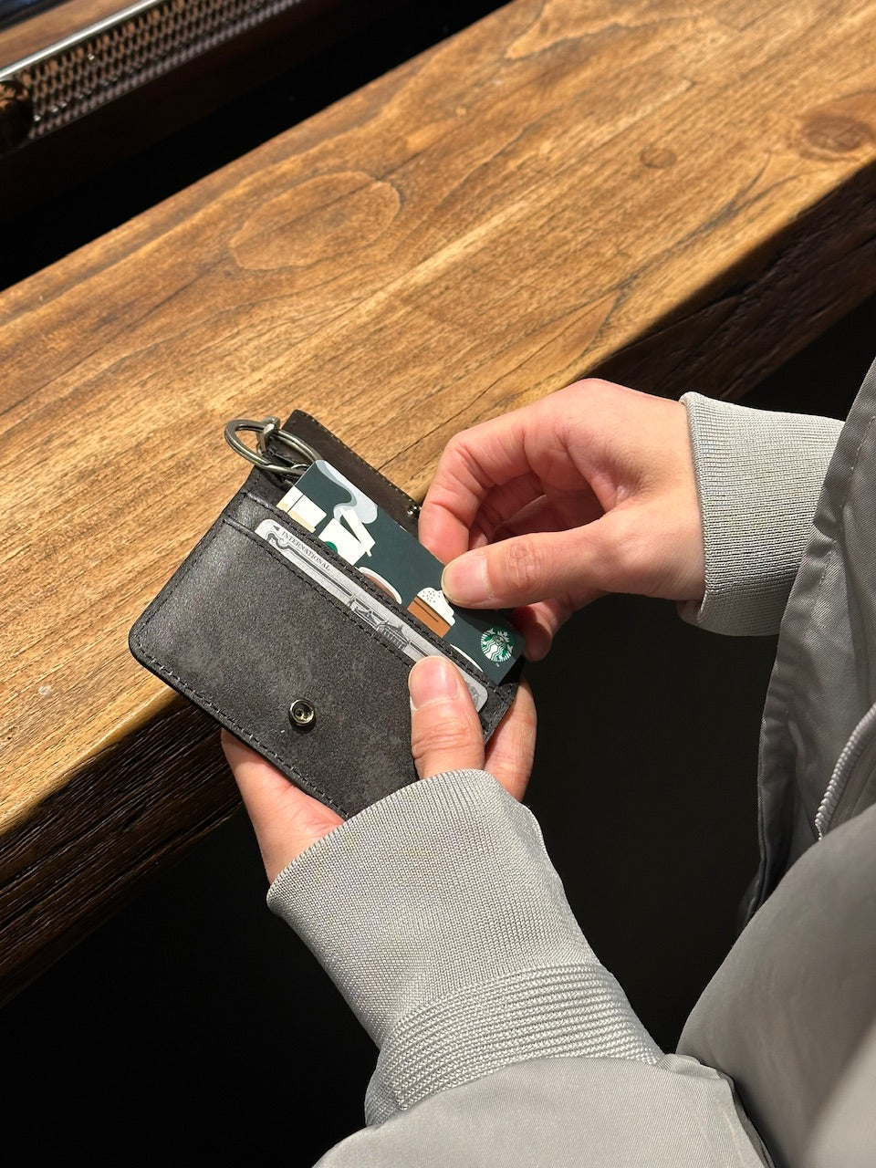大阪店WEB限定【Chikashitsu +】original card case – PRESSING WEB SHOP