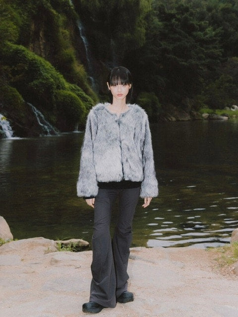 【FLAREUP】Fur Jacket / 【フレアアップ】ファージャケット