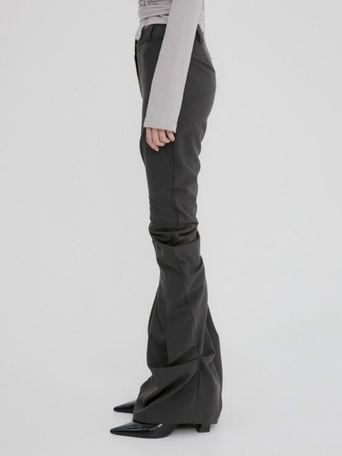 【FLAREUP】Asymmetrical Drape Pants / 【フレアアップ】アシンメトリードレープパンツ