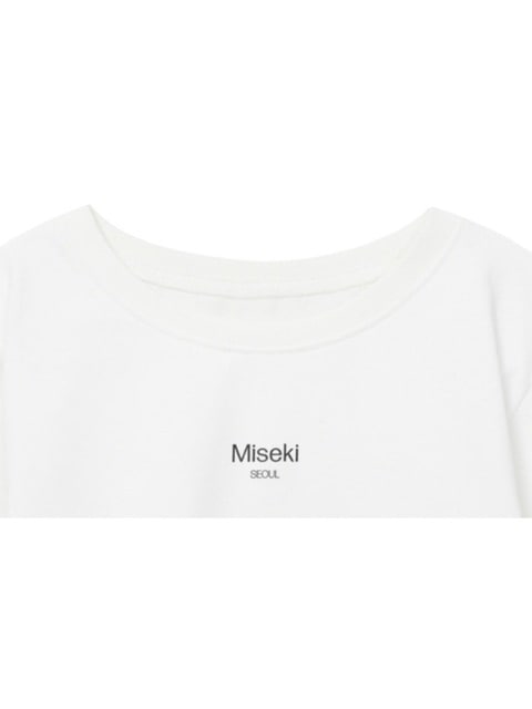 【Miseki seoul】Mini logo long sleeves