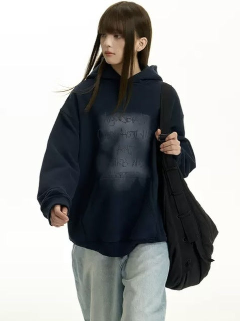 【TGNS】Happyeverday Graffiti Dyed Sweatshirt