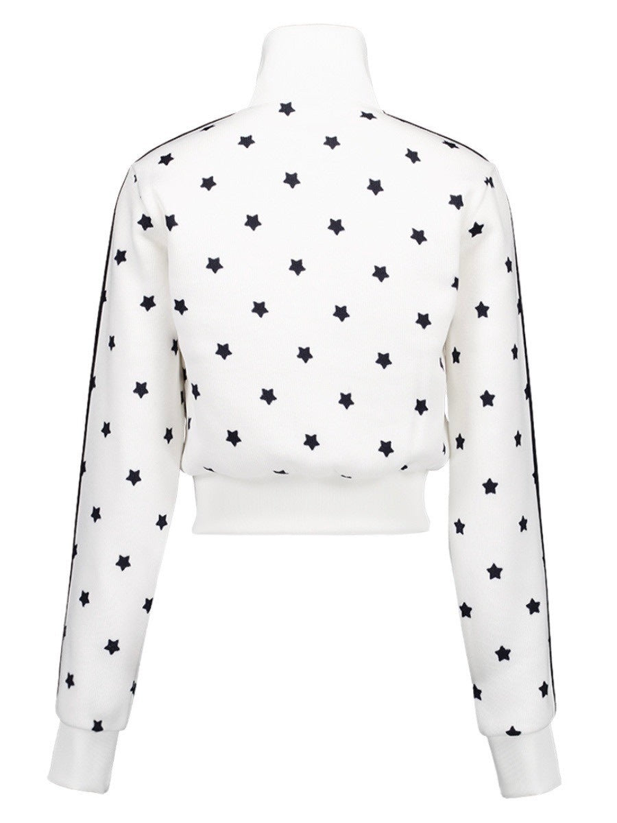 【SETUP‐EXE】STAR SPORTY ZIP-UP / 【セットアップエグゼ】スタースポーティージップアップジャケット