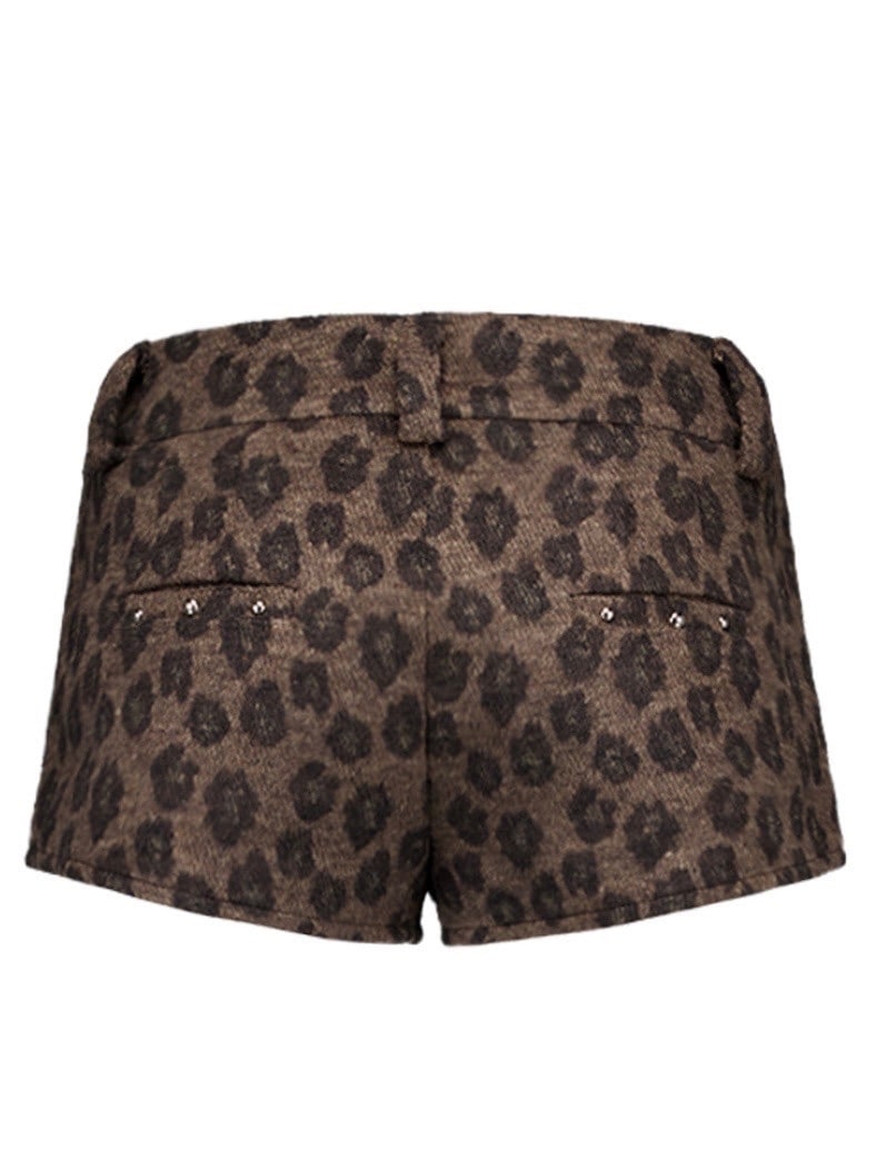 【SETUP-EXE】LEOPARD SHORT PANTS