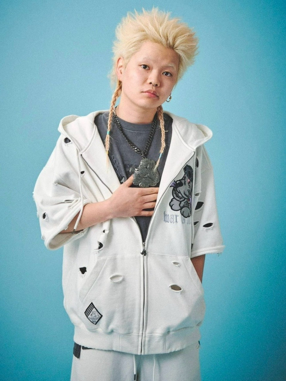 【GALFY】病みに染まりし反戦パーカー