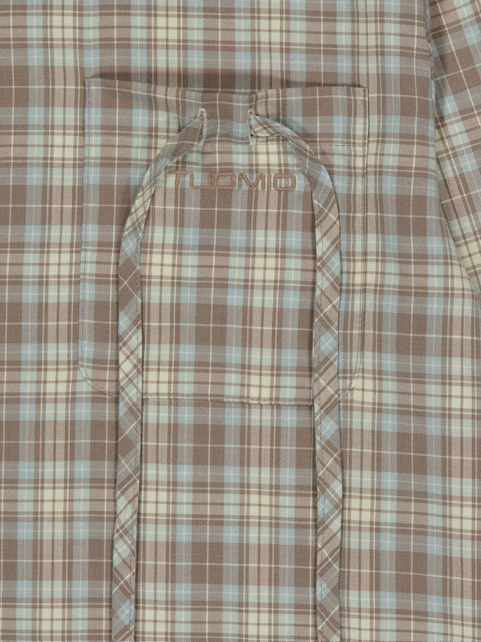 【TUOMIO】STRAPPY CHECK SHIRT