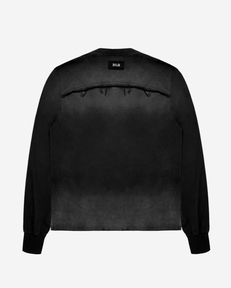 【BLR BLUER】DESTROYED BACK GRADATION WASHING LONG SLEEVE