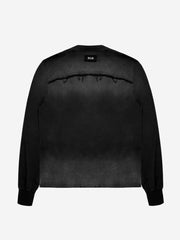 【BLR BLUER】DESTROYED BACK GRADATION WASHING LONG SLEEVE