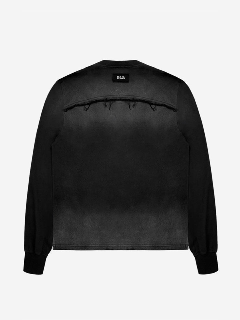 【BLR BLUER】DESTROYED BACK GRADATION WASHING LONG SLEEVE