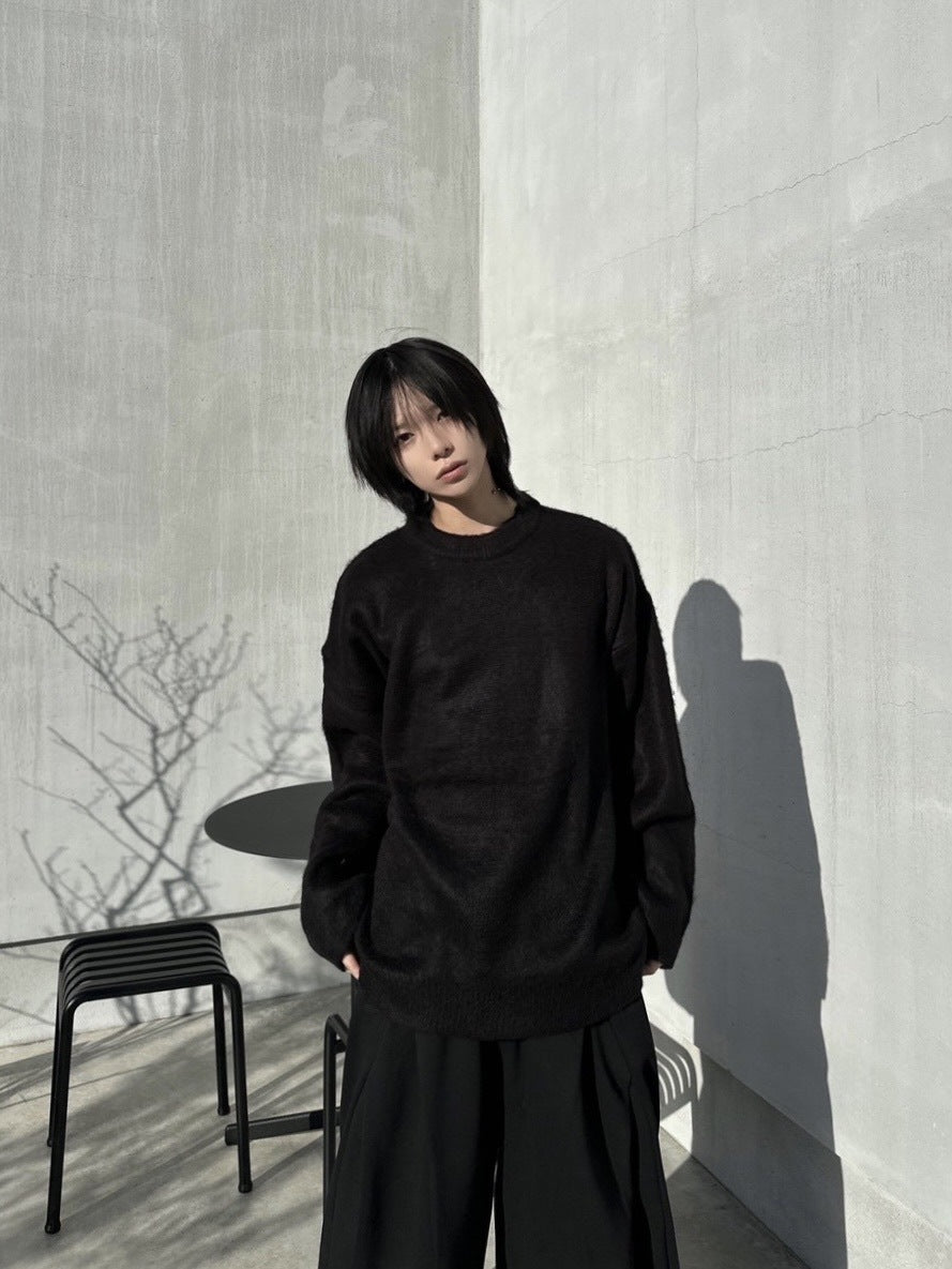 受注制【LUV CODE】oversized mohair knit (3color)