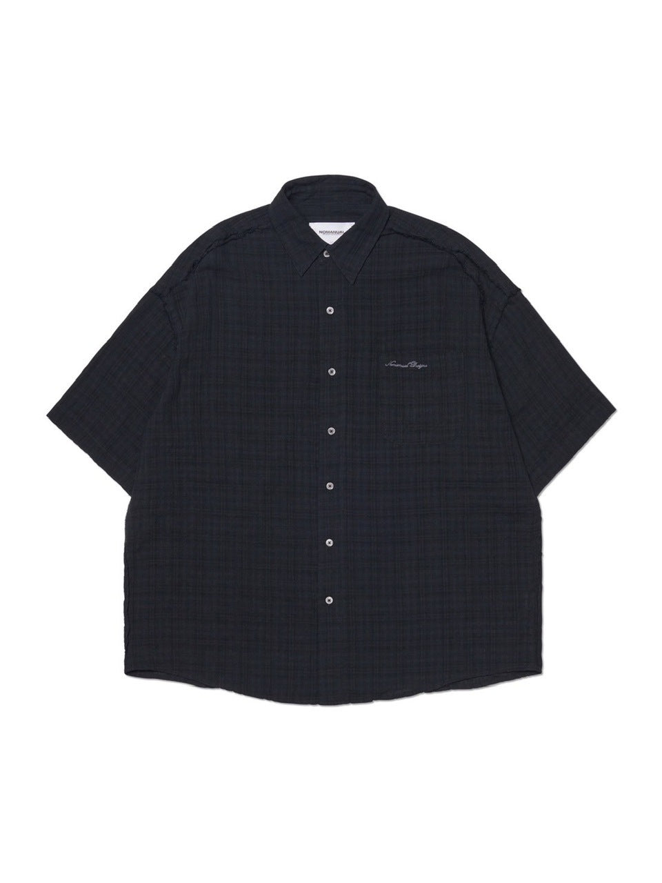【NOMANUAL】RAW EDGE H.S SHIRT