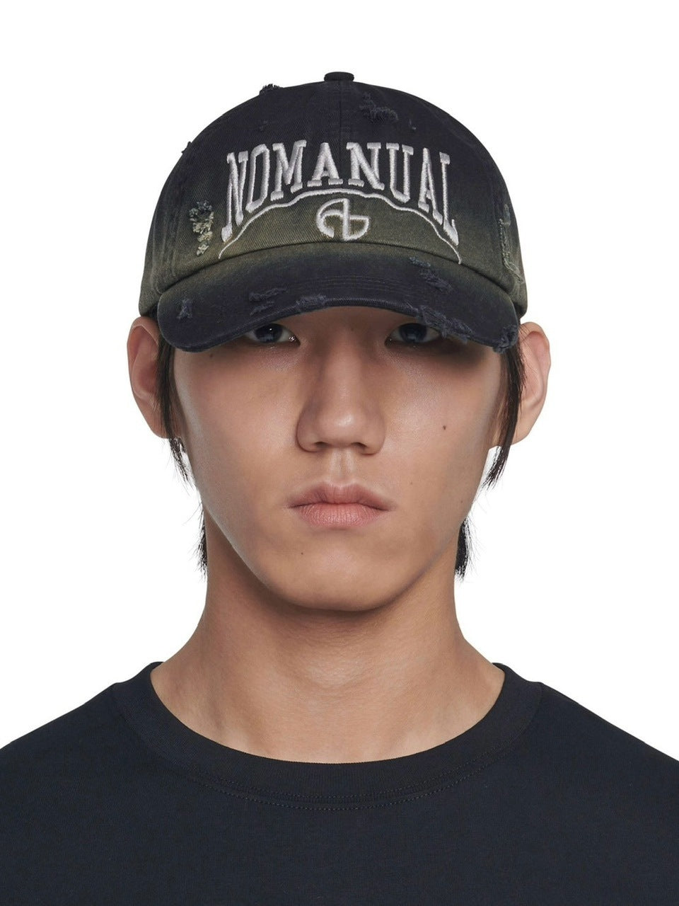 【NOMANUAL】DESTROYED BALL CAP