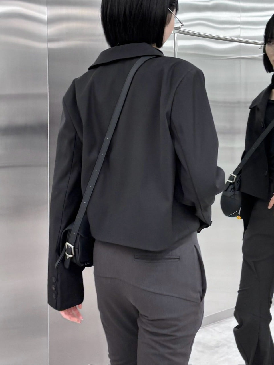 受注制【nmtc +】round collar jacket (2color)