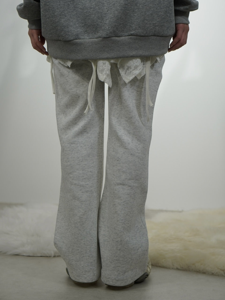国際配送【Nerd out XU】neko!! sweat pants (2color)