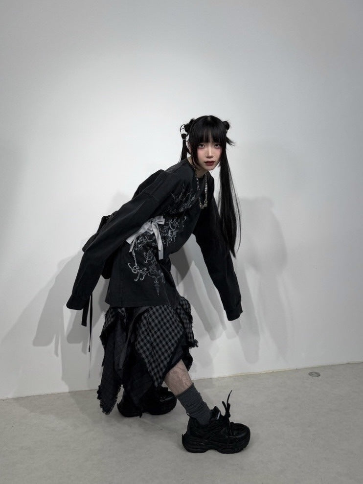 国際配送【Nerd out XU】thick sole daddy shoes (2color)