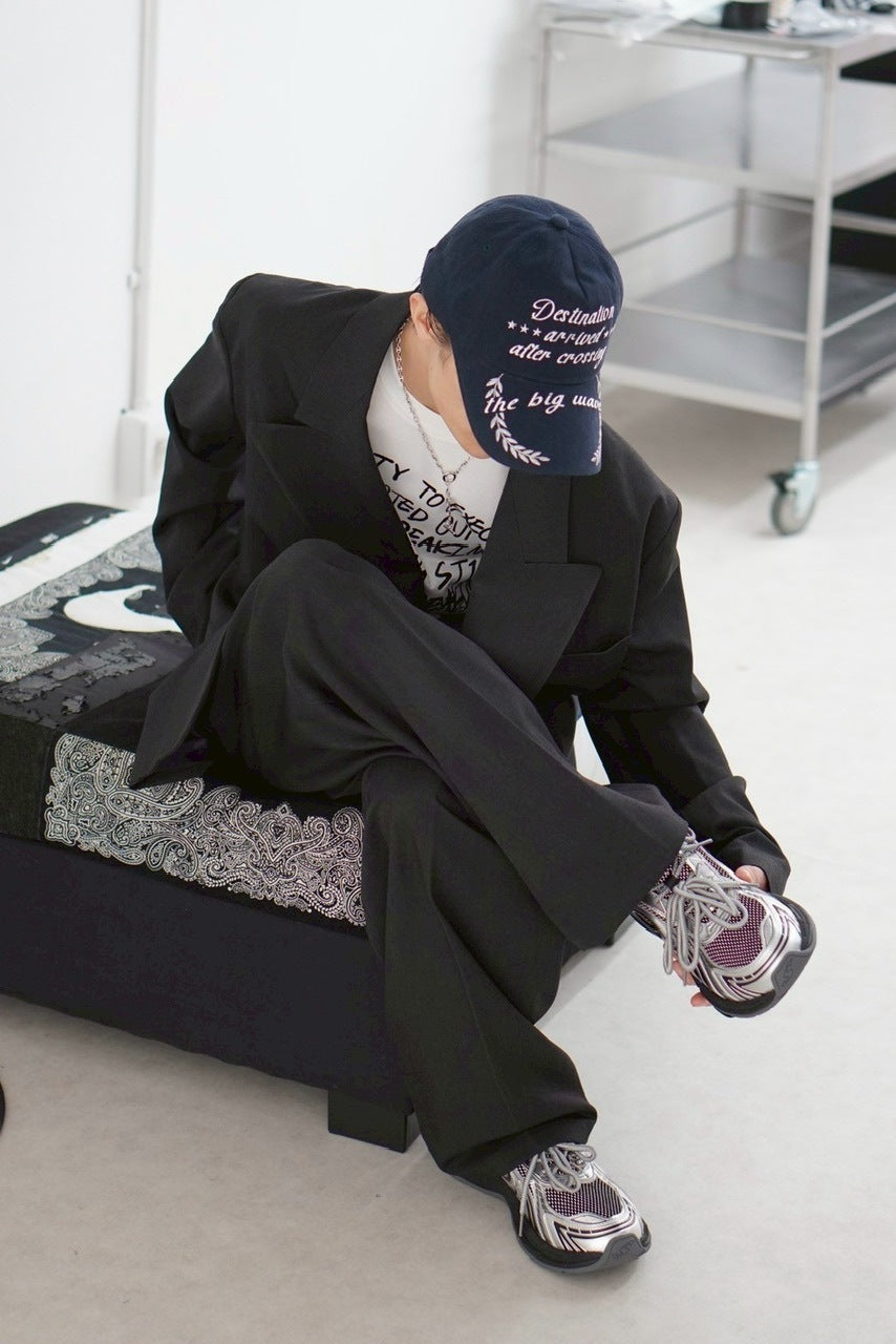 受注制【Chikashitsu +】double tailored jacket