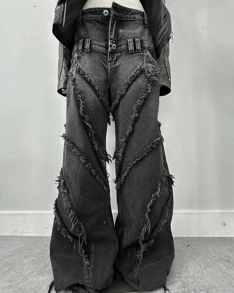 【Cozy world Wide】00 KNIGHT CLUB BAGGY FLARE JEANS