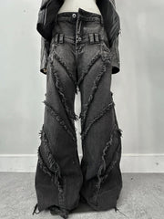 【Cozy world Wide】00 KNIGHT CLUB BAGGY FLARE JEANS