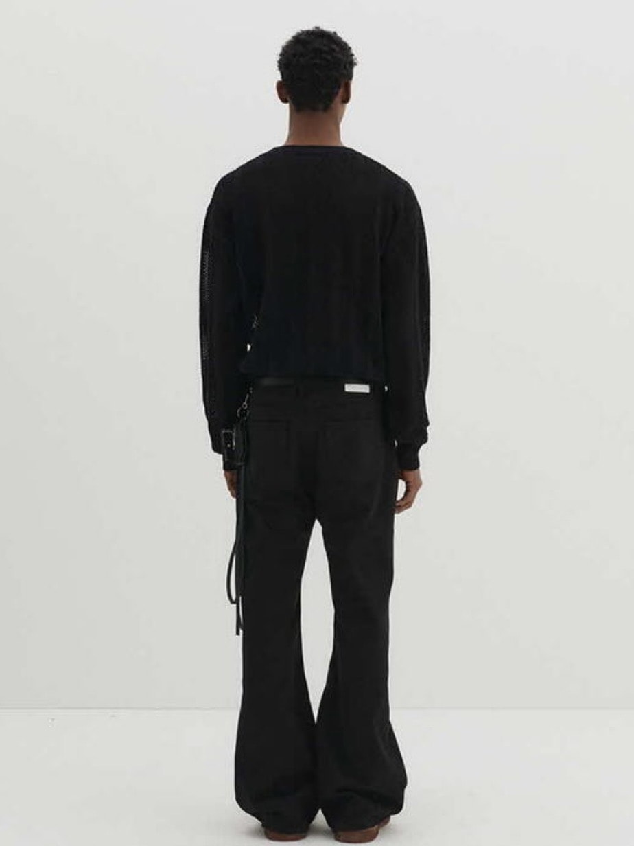 【DNSR】Meshed Crop Knit