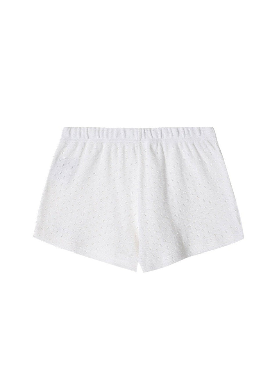 【CRANK】HEART BUTTON EYELET SHORTS
