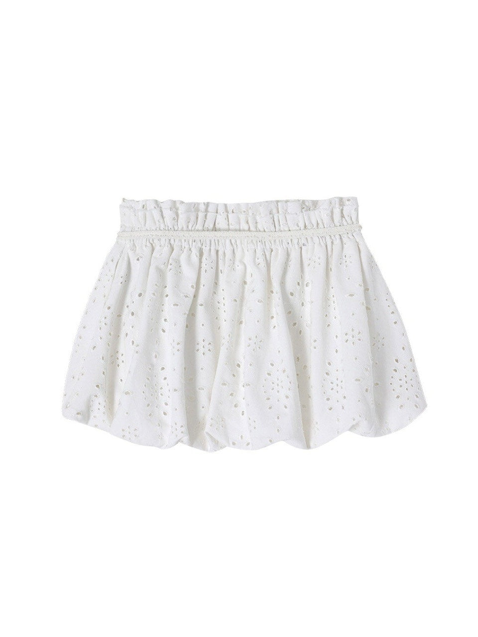 【CRANK】ROSE PUNCHING BALLOON SKIRT
