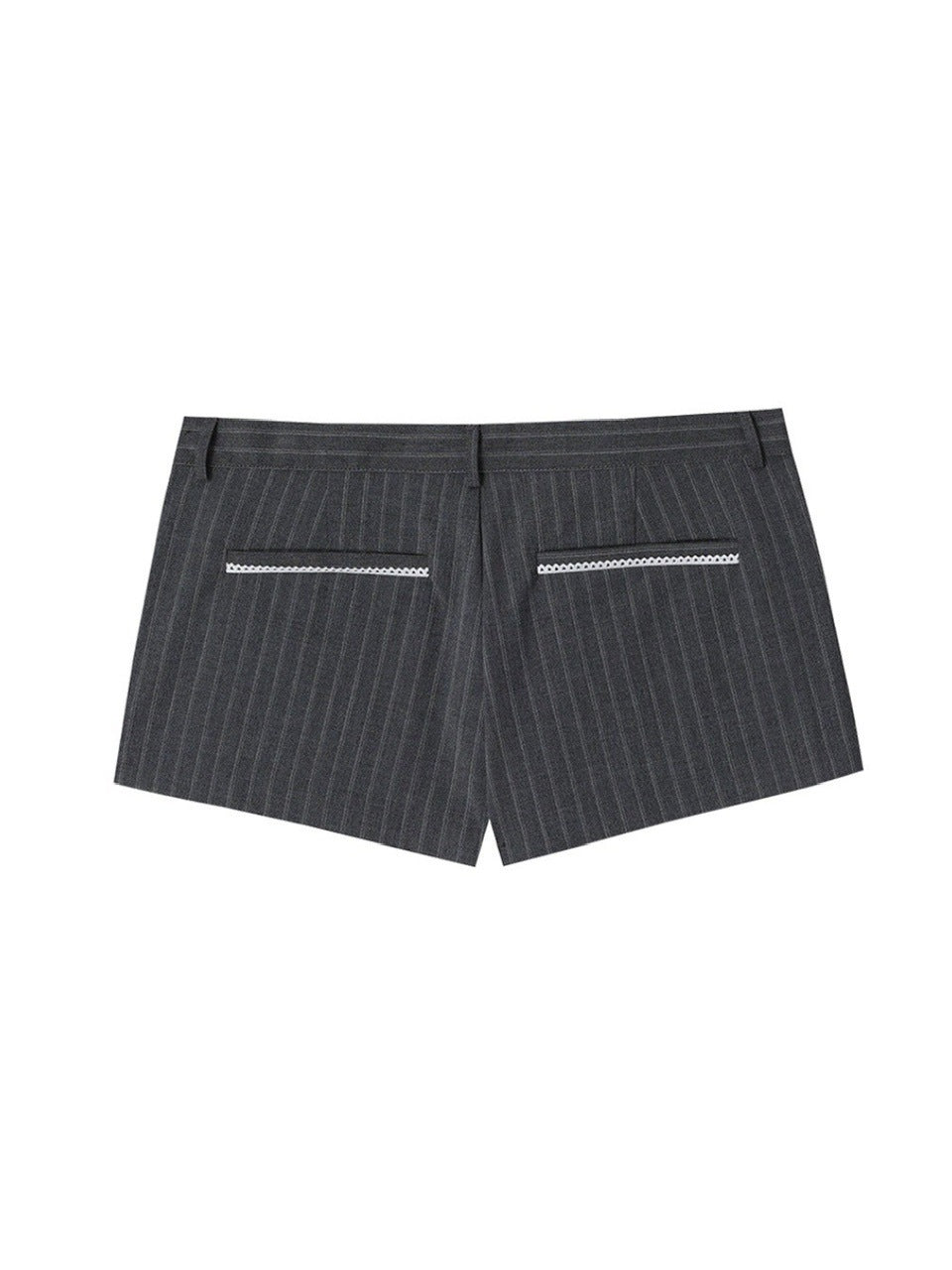 【CRANK】LACE PLEATS MICRO PANTS