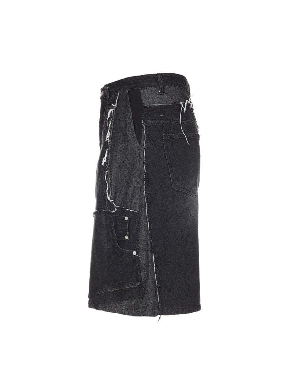 【SURGERY】remake denim bermuda pants / 【サージェリー】リメイバミューダデニムハーフパンツ