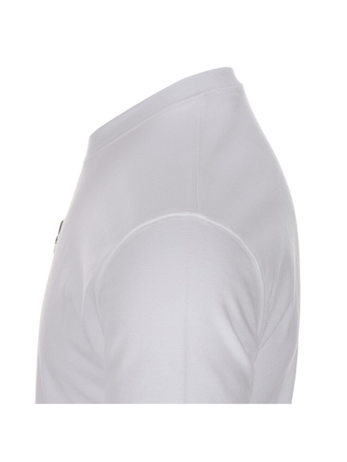 【SURGERY】unbalance metal clover logo slim T-shirts