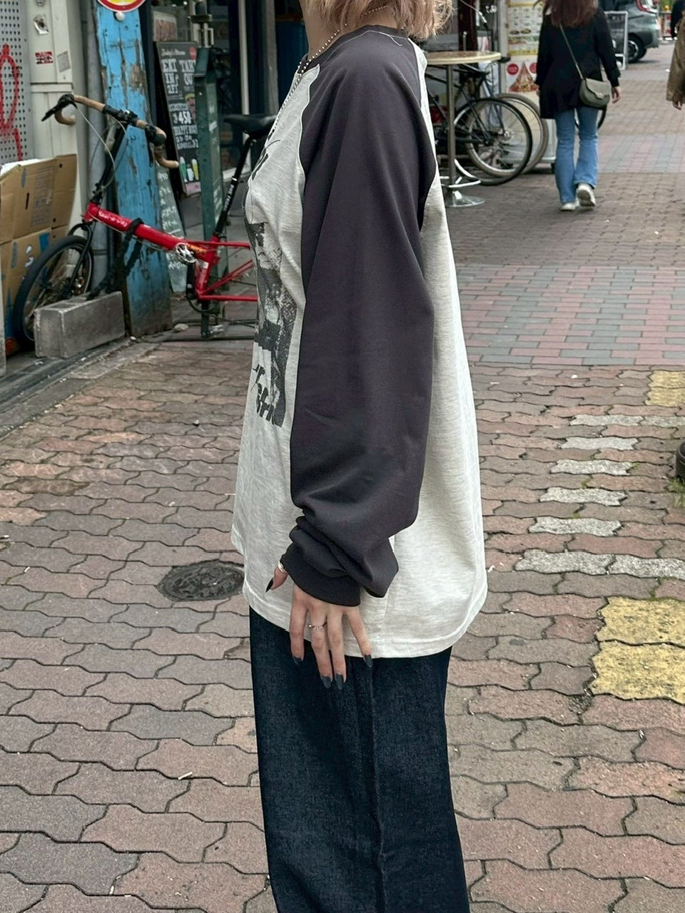 受注制【youll】explore raglan long sleeve tee