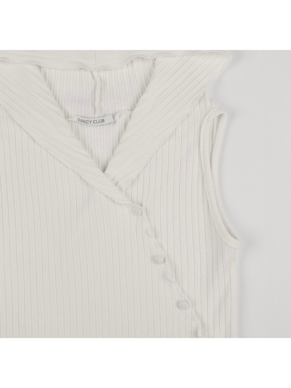 【FANCY CLUB】BIRD COWL SLEEVELESS