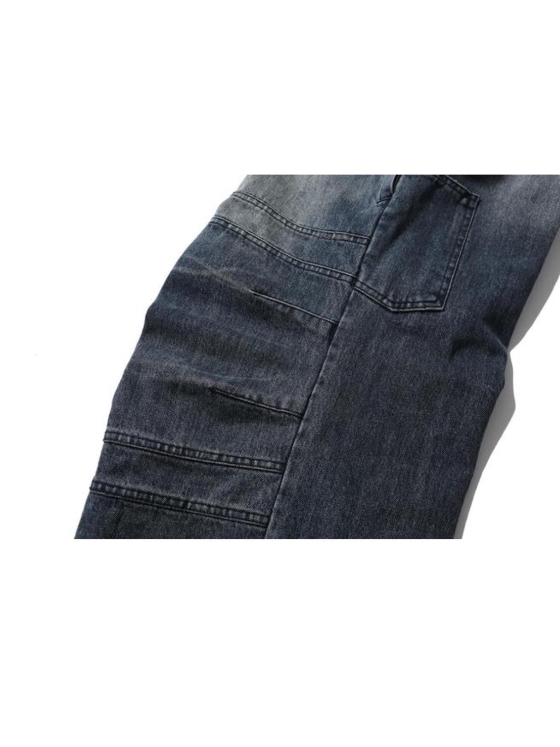 【roaringrad】WASHED DENIM CARPENTER PANTS