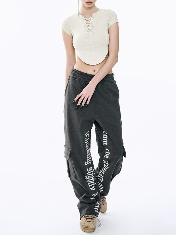 【ODDONEOUT】Washing pigment Vneck top / 【オッドワンアウト】ウォッシングピグメントVネック半袖Tシャツ