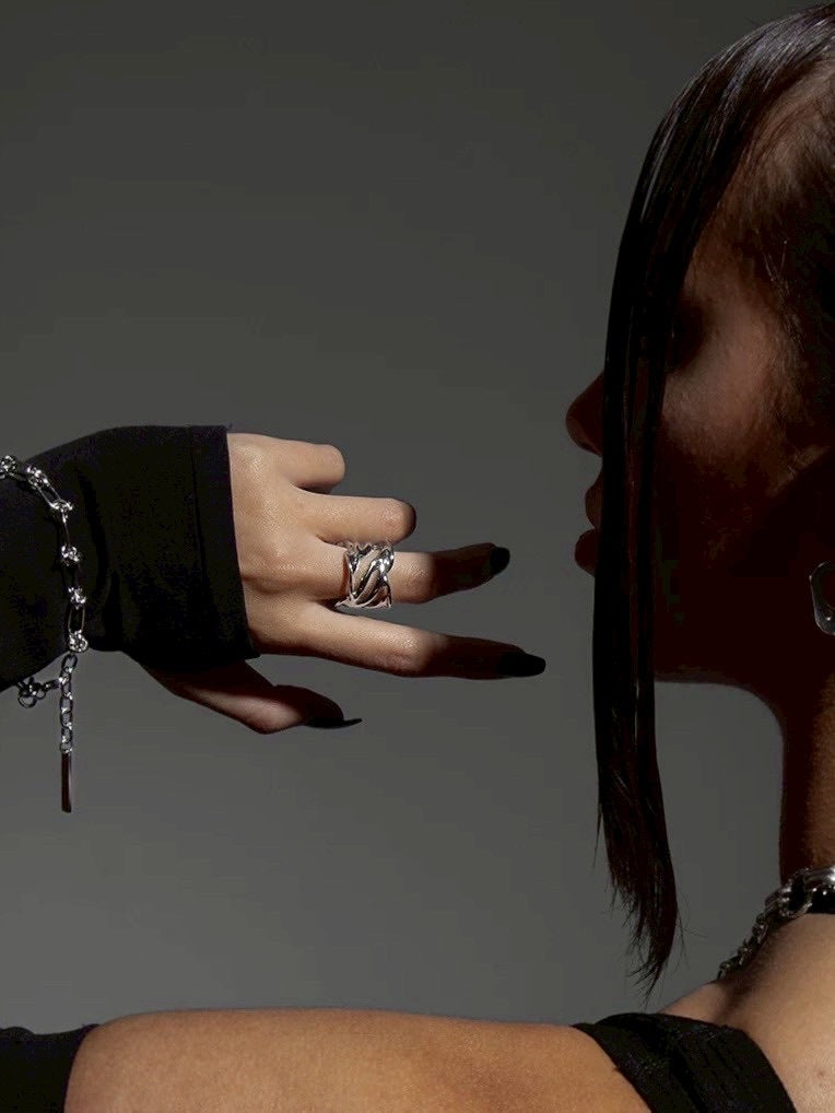 【BLIND MIND STUDIOS】Wire Weave Bracelet