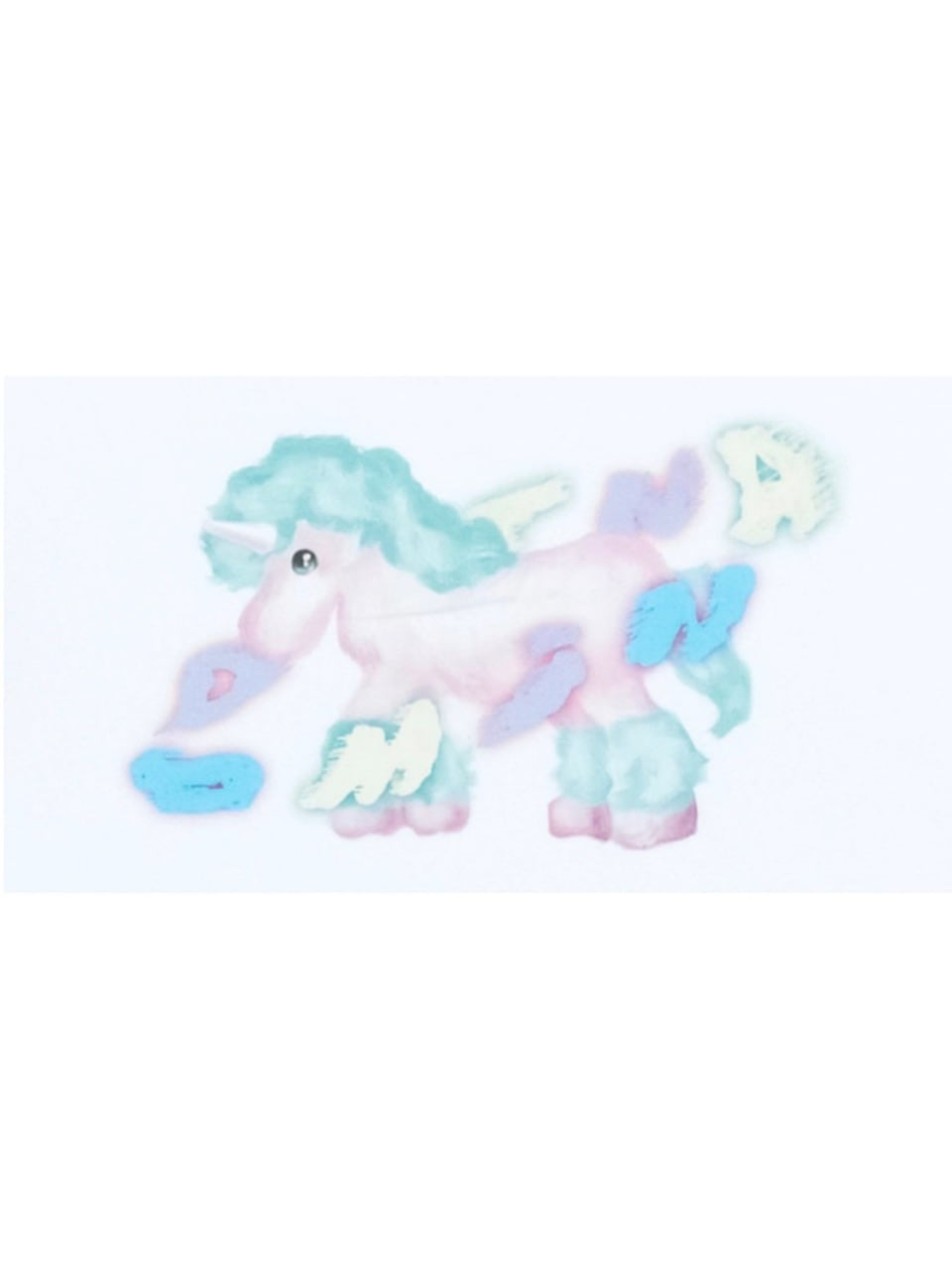 【DOMINANT】Unicorn Ringer Crop T-Shirt