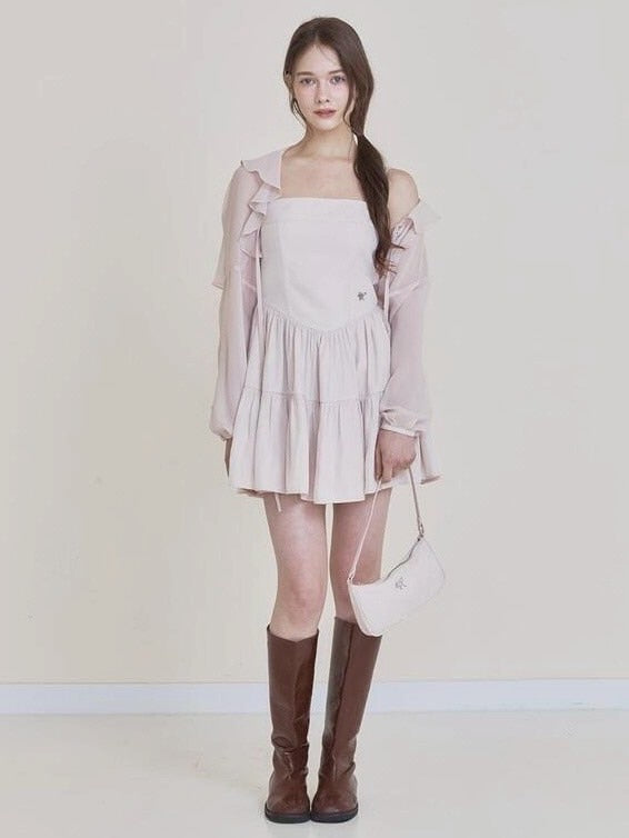 【NOTYOURROSE】Fairy chiffon bolero