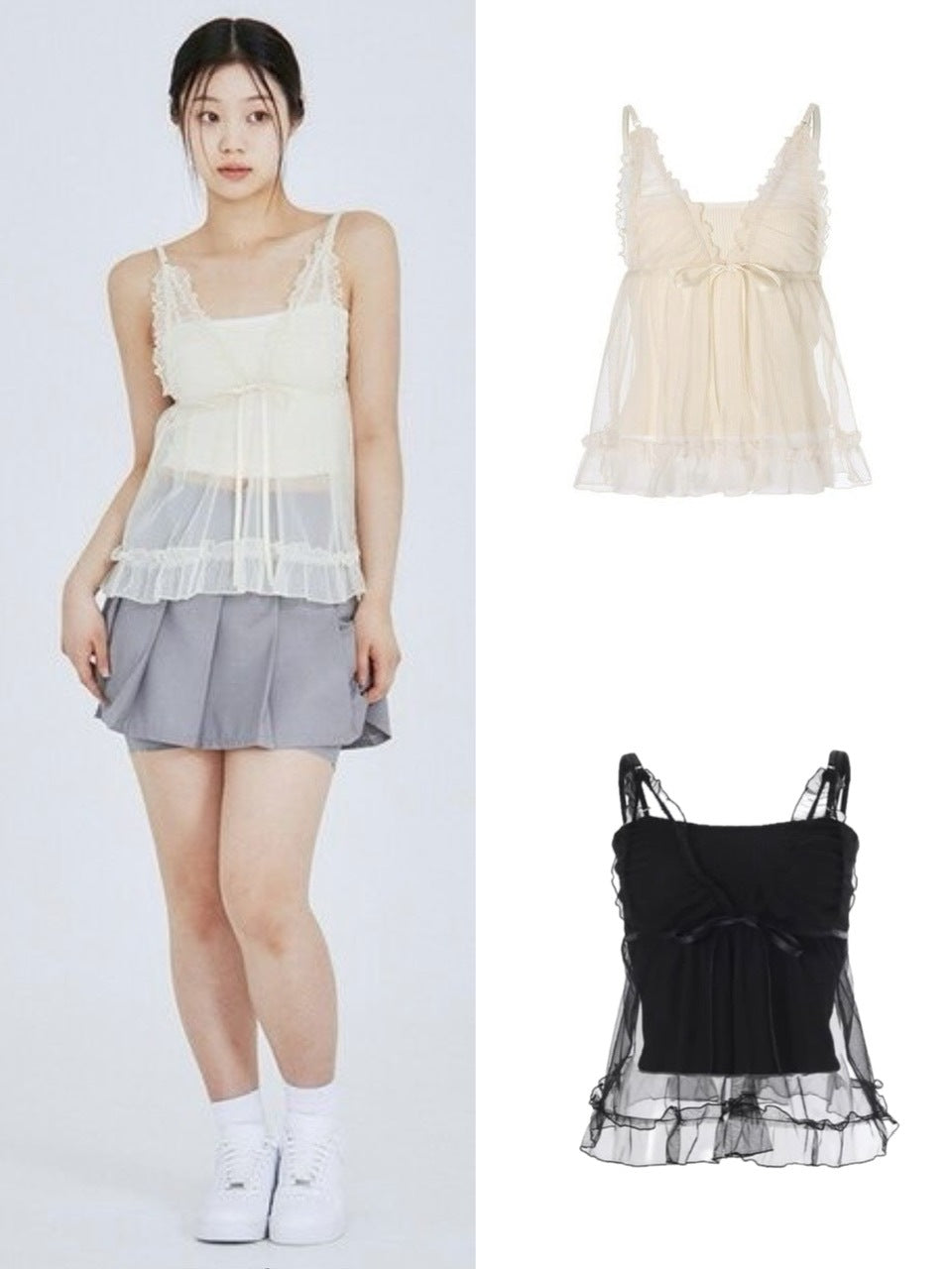 【NOTYOURROSE】Lucy sleeveless set