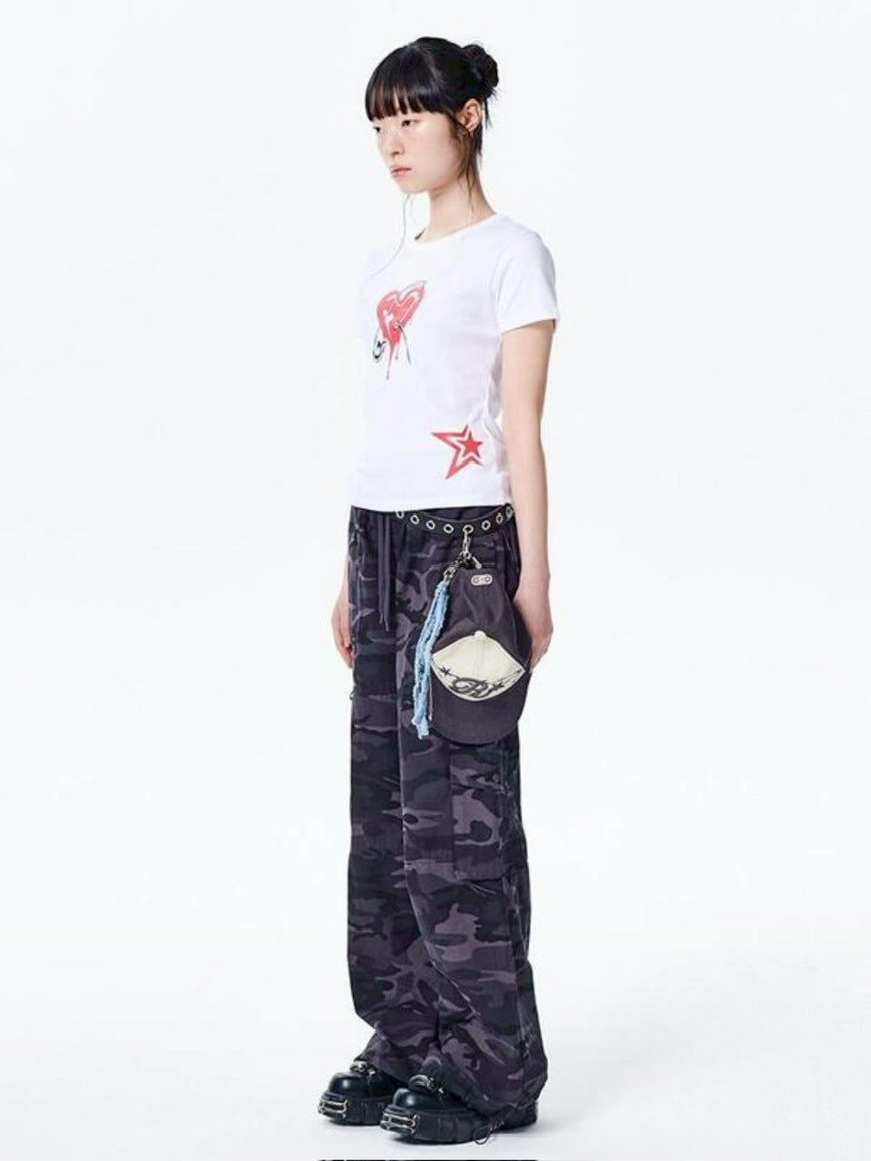 【runningHIGH】MELTING HEART H/S TEE