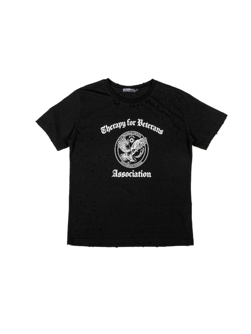 SUNDAY OFF CLUB】TOV Hand Distressed Short Sleeve – PRESSING WEB SHOP