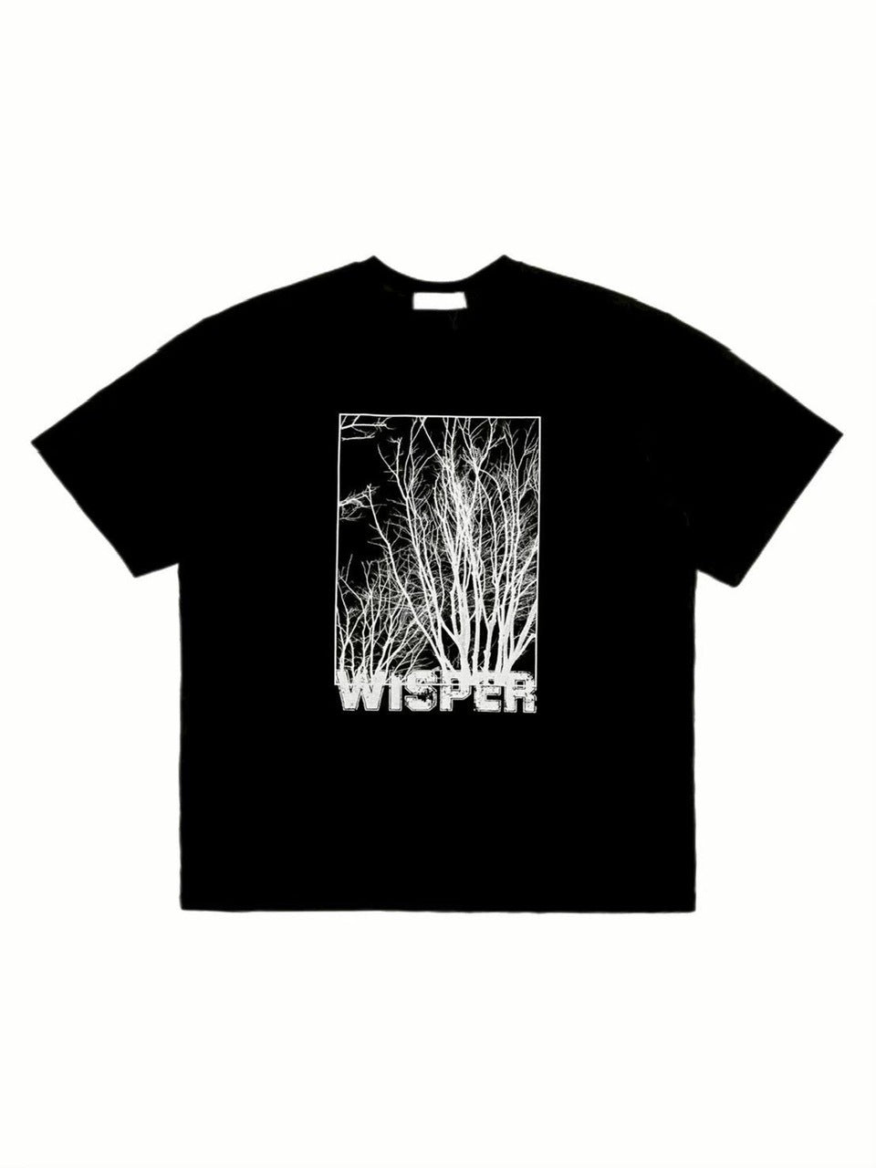 【Chikashitsu +】whisper tree t-shirt (3color) / 【チカシツプラス】ウィスパーツリープリント半袖Tシャツ