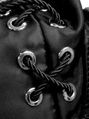 【BLACK PURPLE】Glow Corset Bag