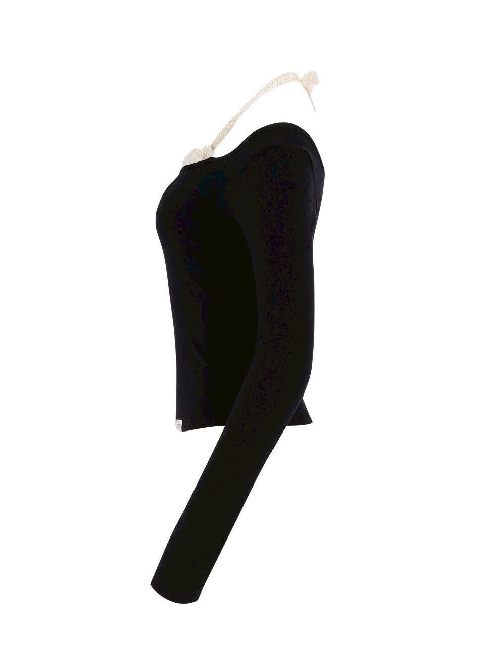 【SETSETSET】LACE HALTERNECK TEE