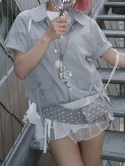 受注制【nmtc +】dot belt bag (2color)