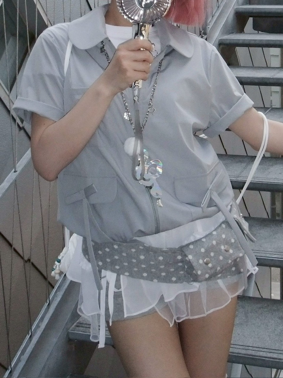 受注制【nmtc +】dot belt bag (2color)