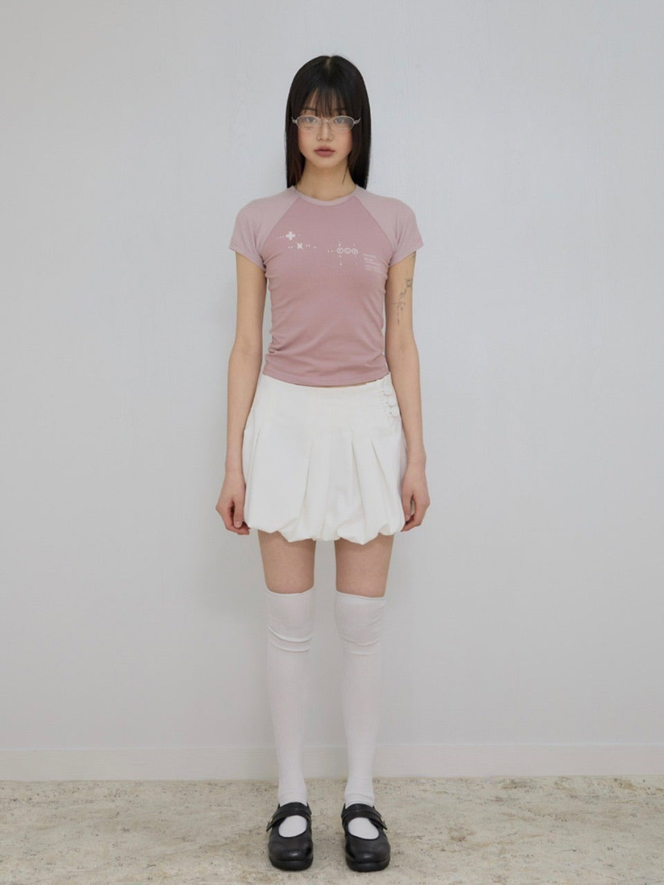 【FLAREUP】Muta Waffle Raglan T-Shirt