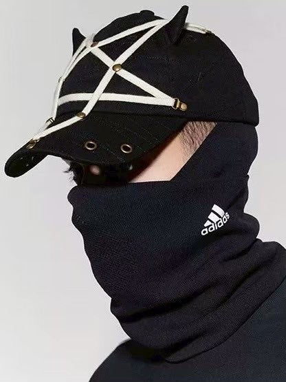 【DND4DES】PENTAGRAM RIVET DEVIL CAP