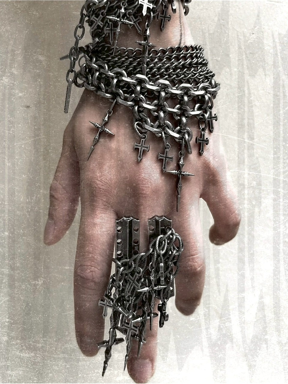 IIIMIII】Barbed Wire Armor Ring – PRESSING WEB SHOP