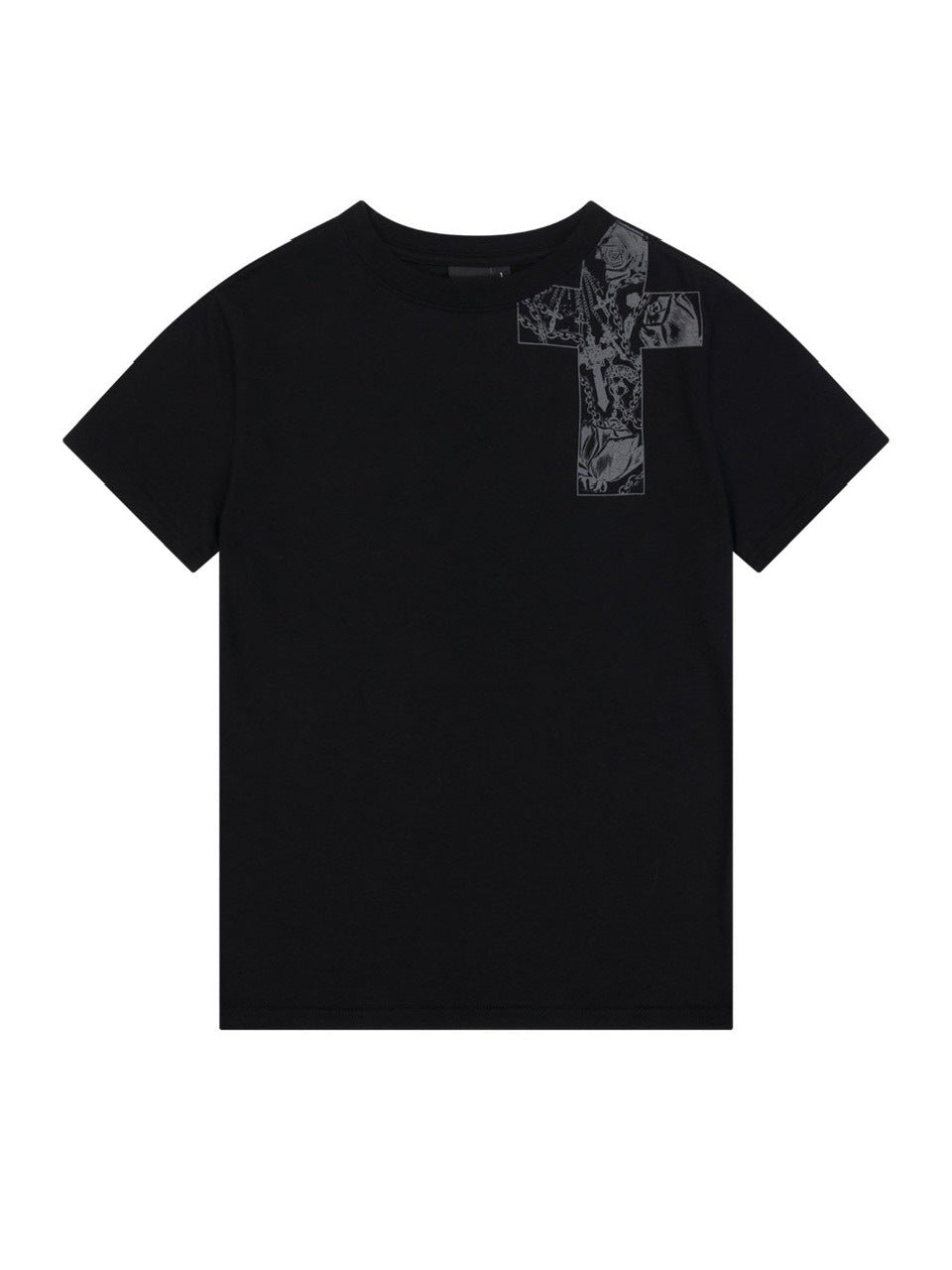 【AAKAM】CROS2 Printed Half Top