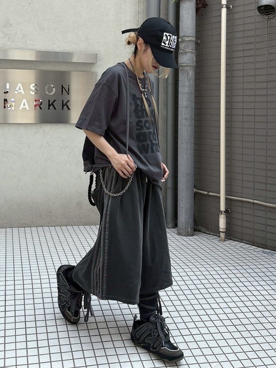 受注制【nmtc +】blurry design tee (3color)