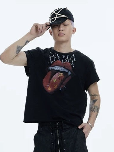 【DND4DES】ROCK TONGUE T-SHIRT