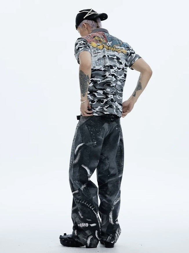 DND4DES】ALIEN VENOM PRINTED PANTS – PRESSING WEB SHOP