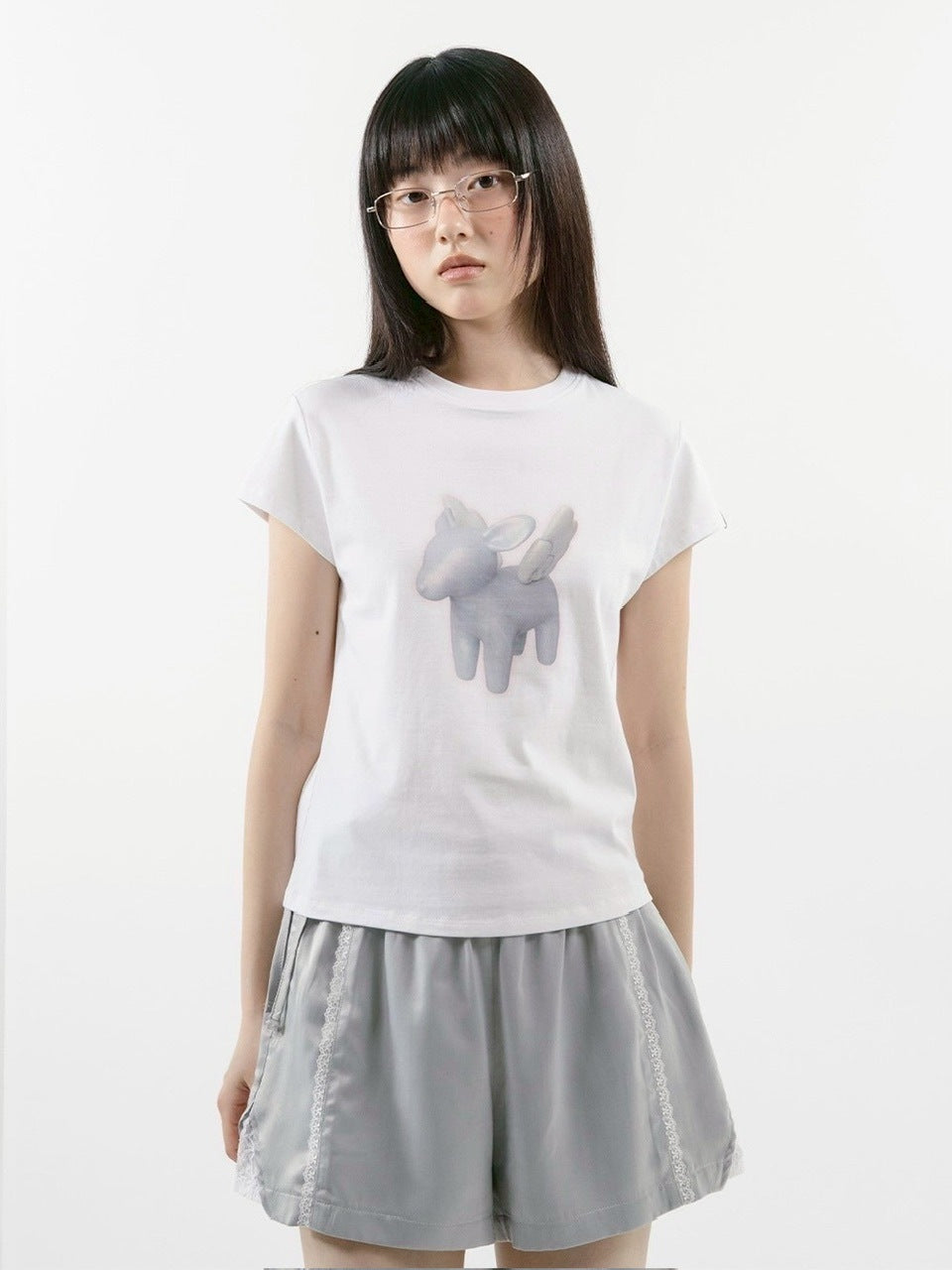 【TUOMIO】ANGEL DEER BABY T-SHIRT / 【トゥオミオ】エンジェルディアベイビー半袖Tシャツ